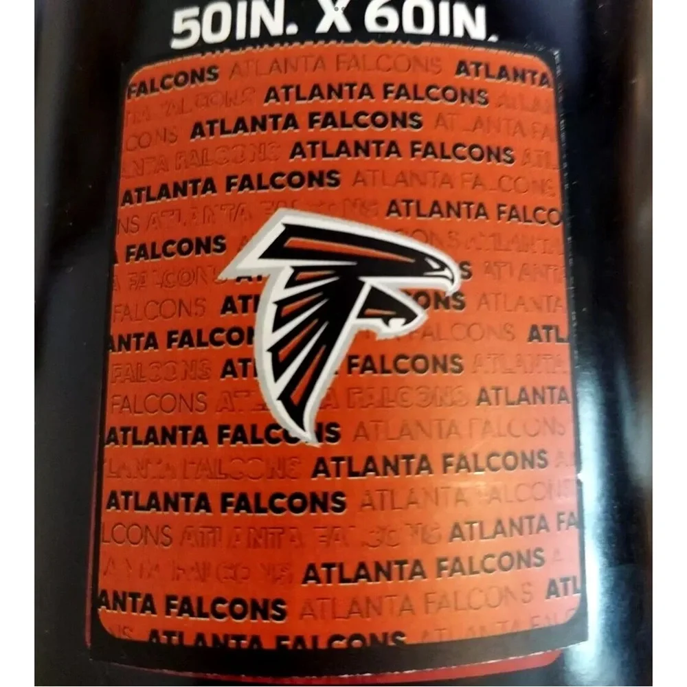 Atlanta Falcons Blanket Classic Fleece Throw 60 x 50 NFL Logo Brands New